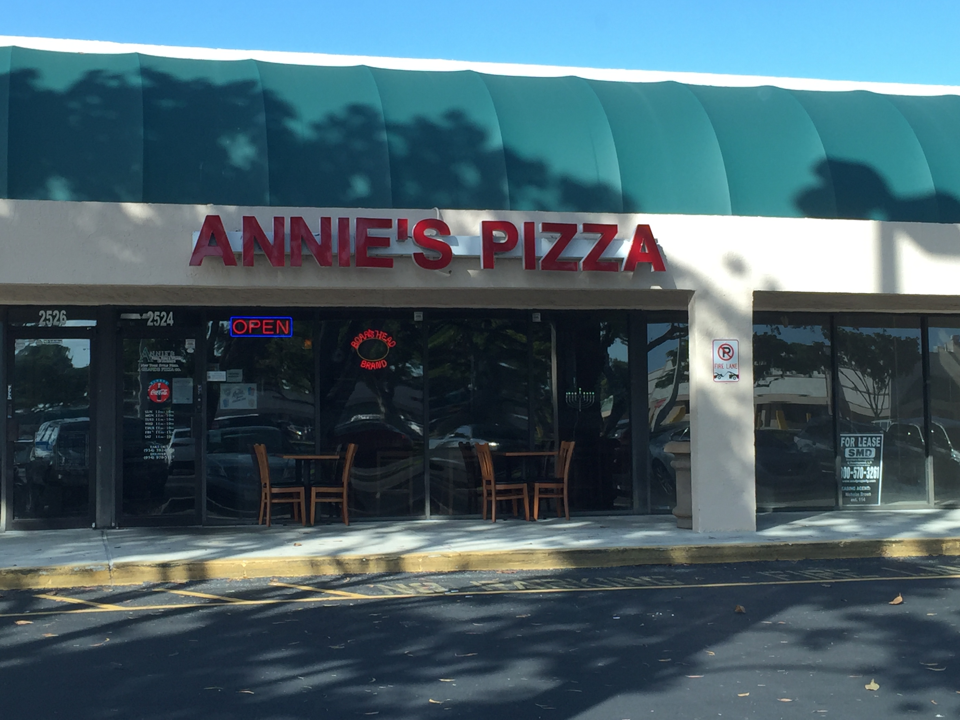 Front of Annie's