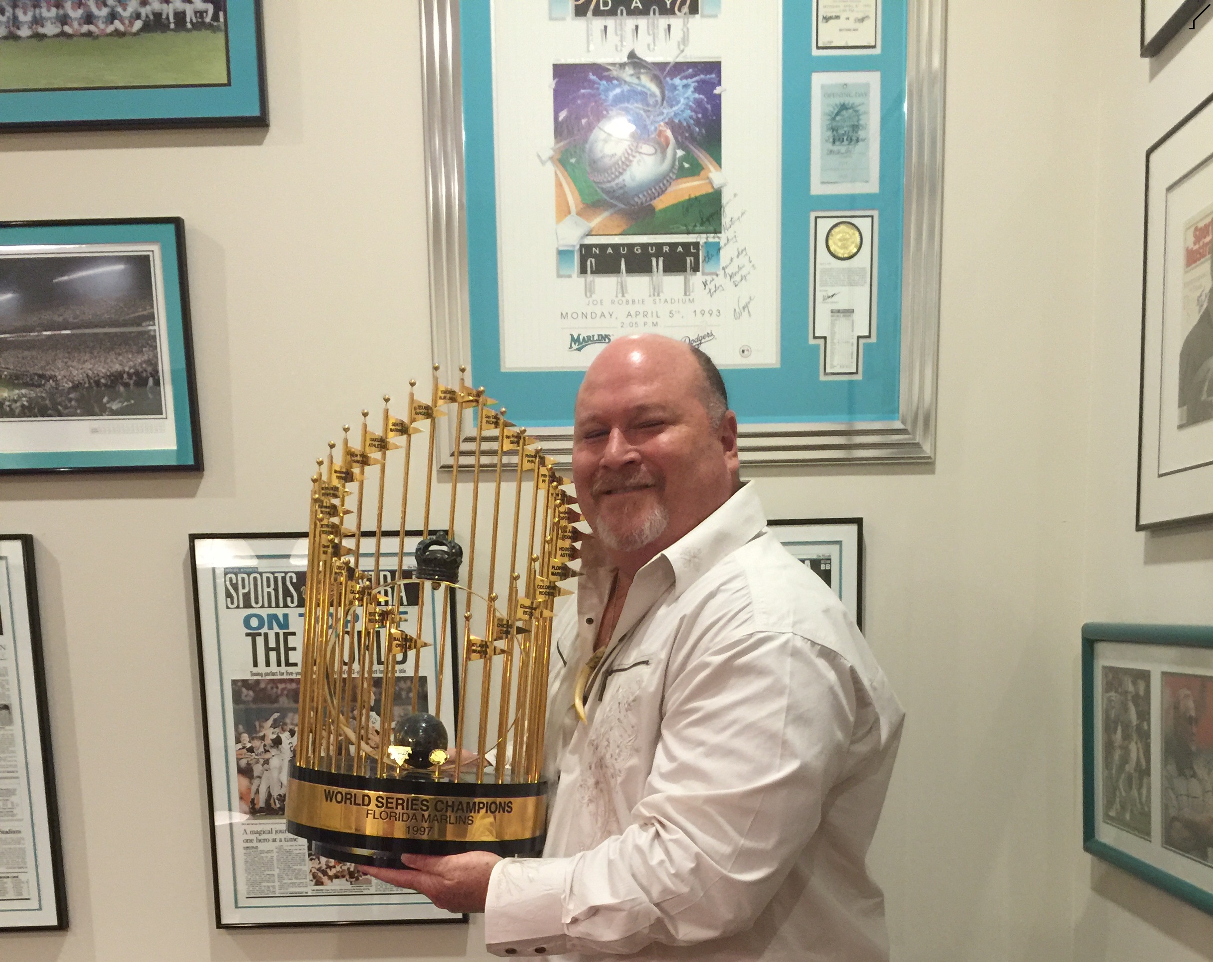 1997 MLB World Series Trophy