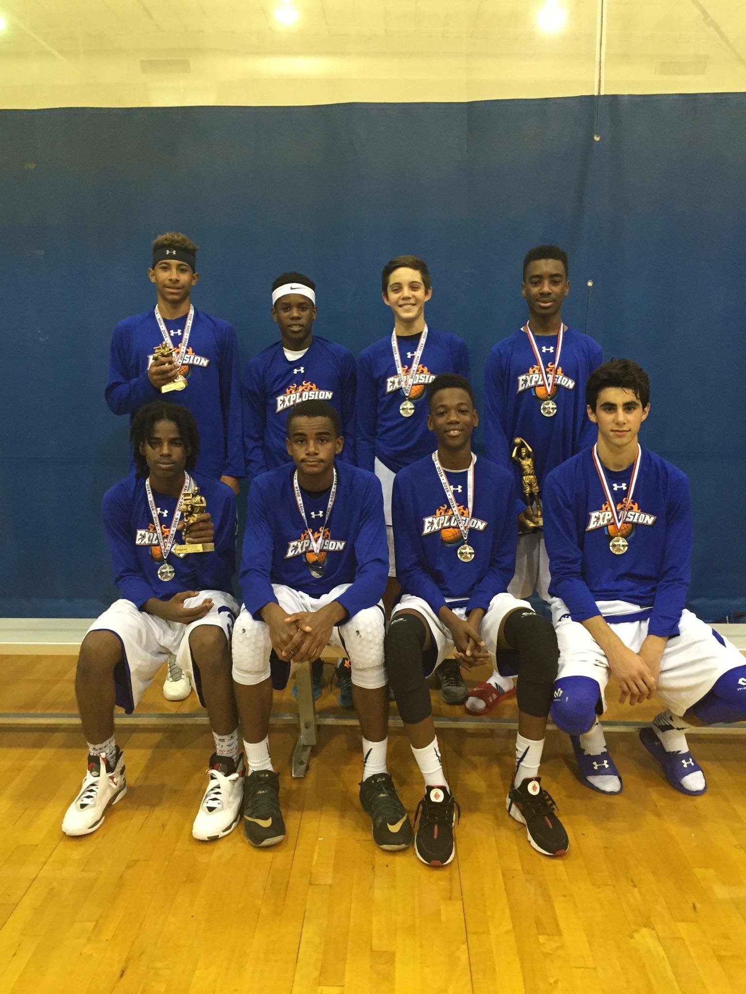 Coral Springs Explosion Basketball Team