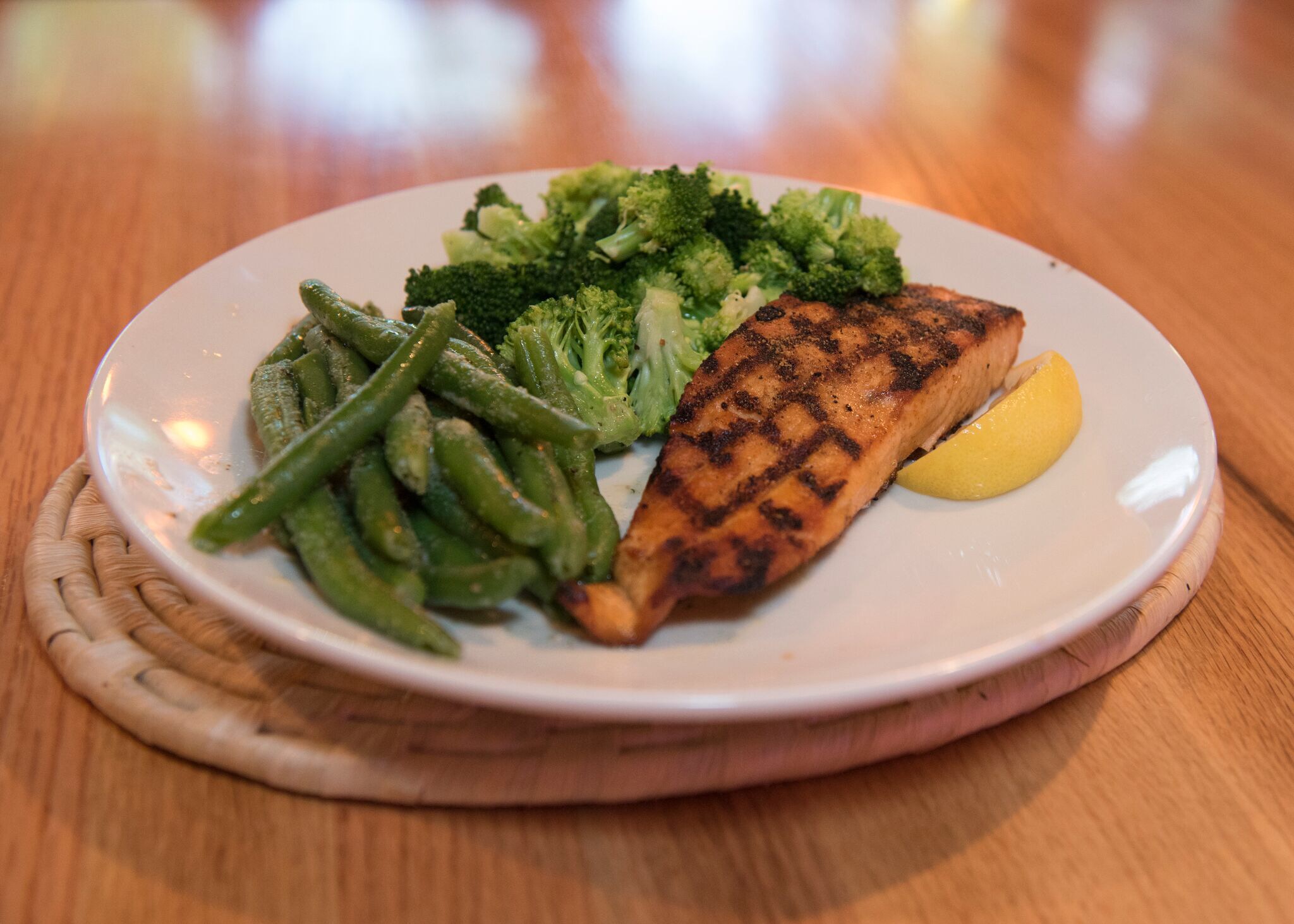 Wood Grilled Salmon 