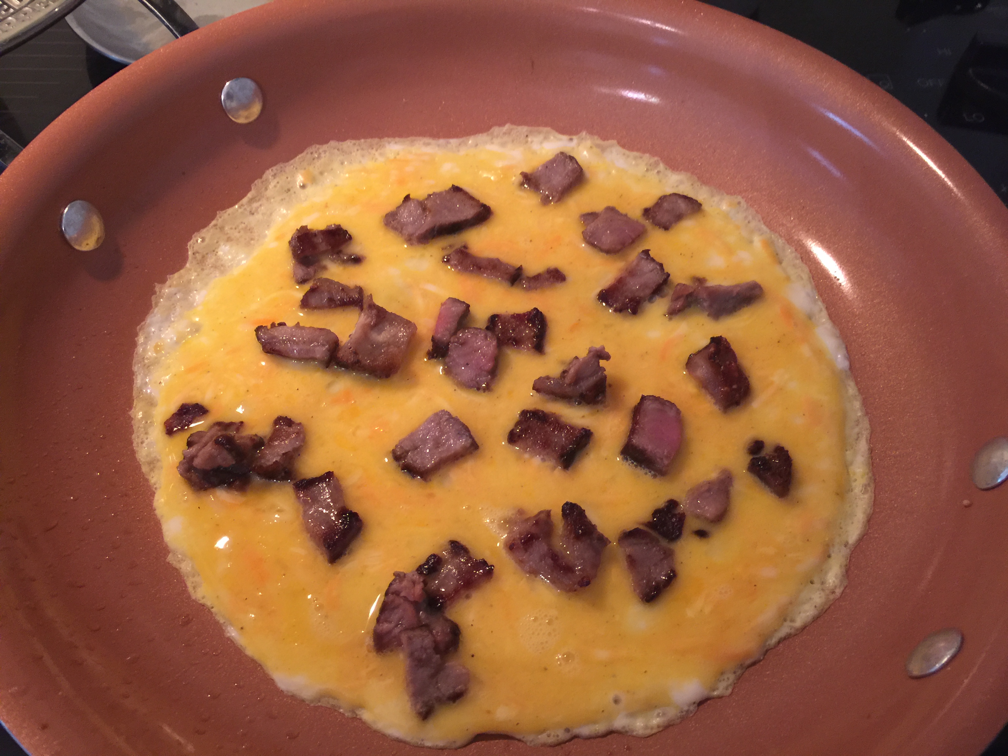 Steak and Cheese Omelet 
