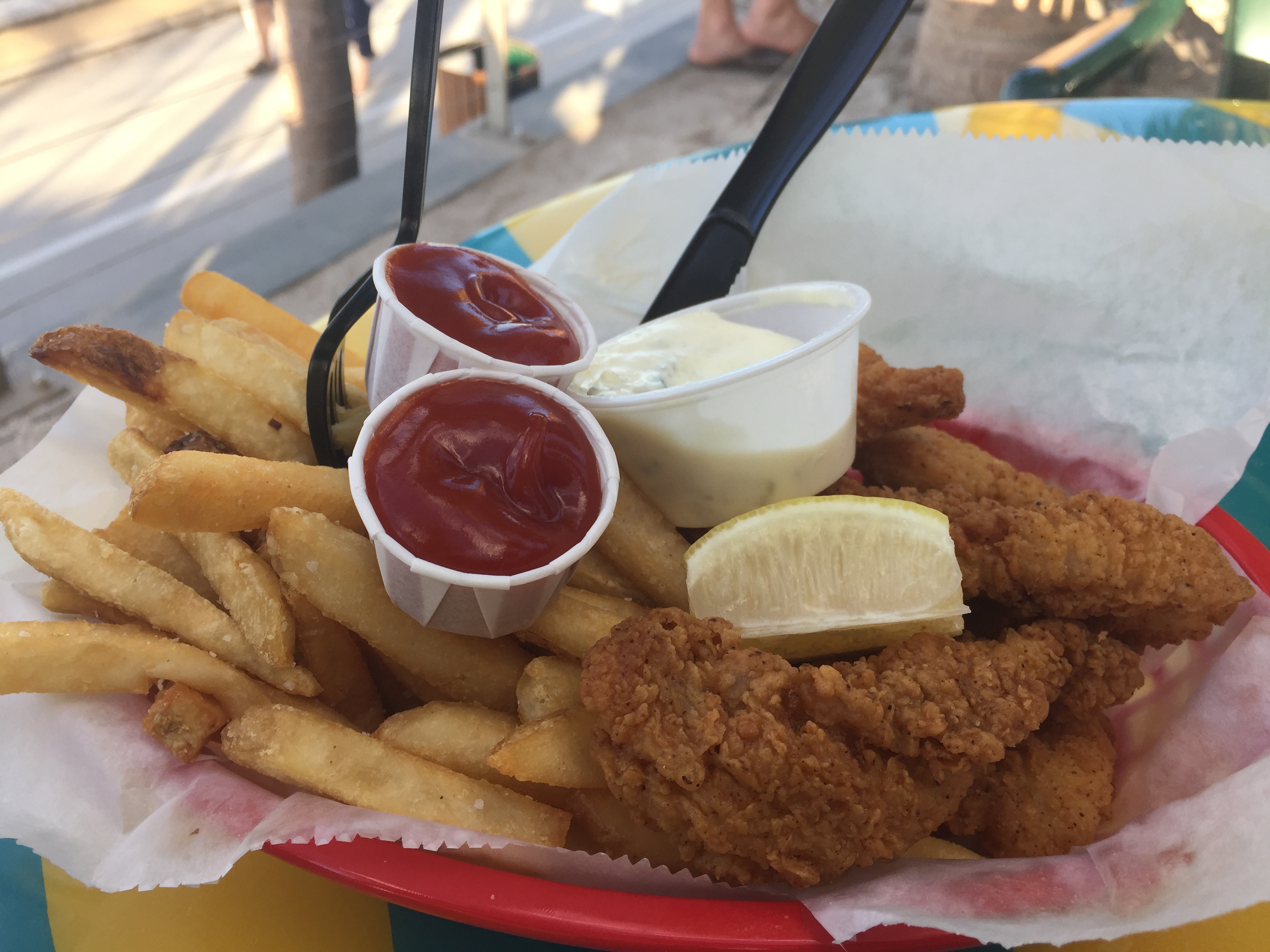 The worst Fish and Chips I've ever had.