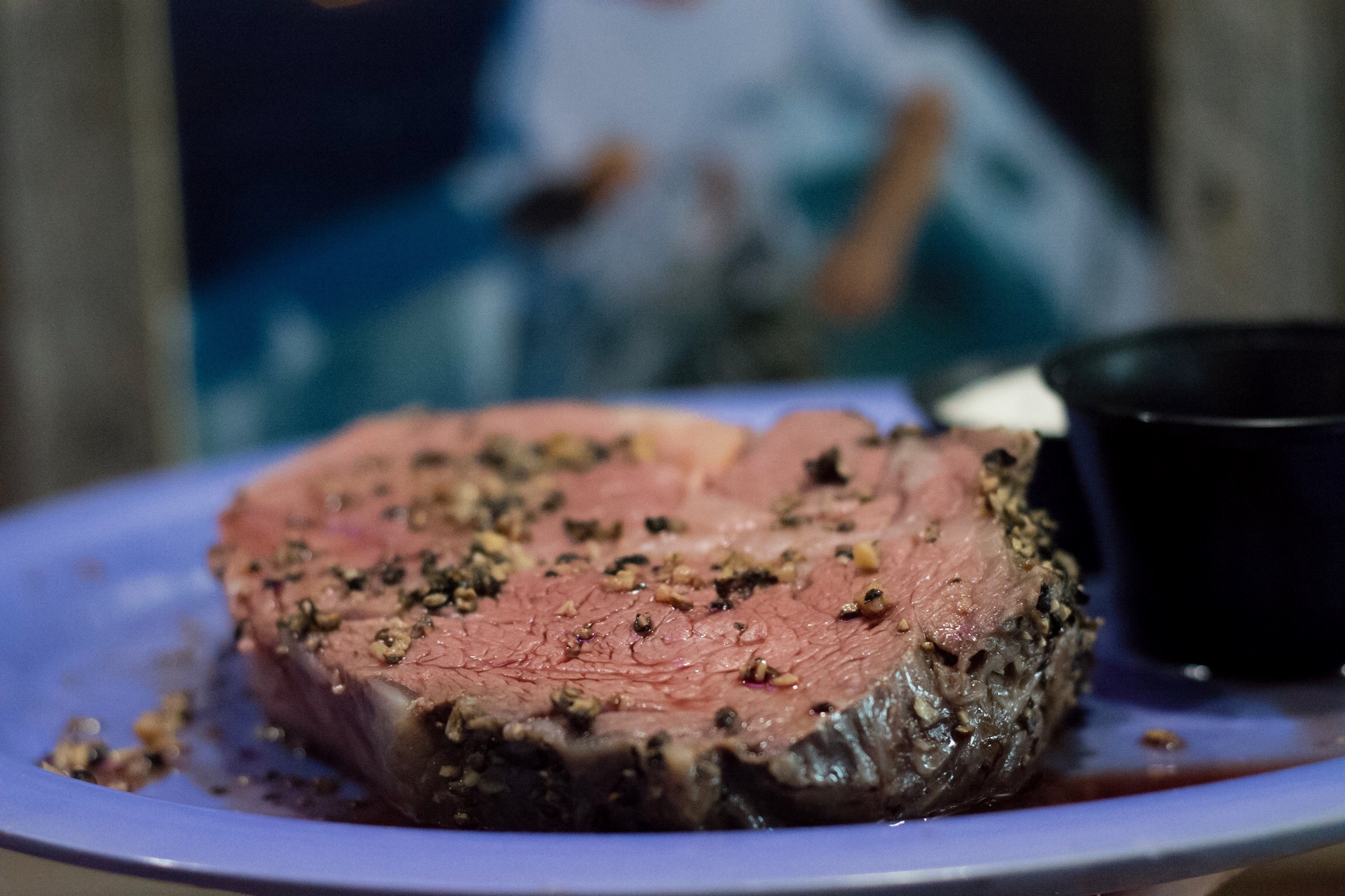 Beautiful picture of their Prime Rib! 