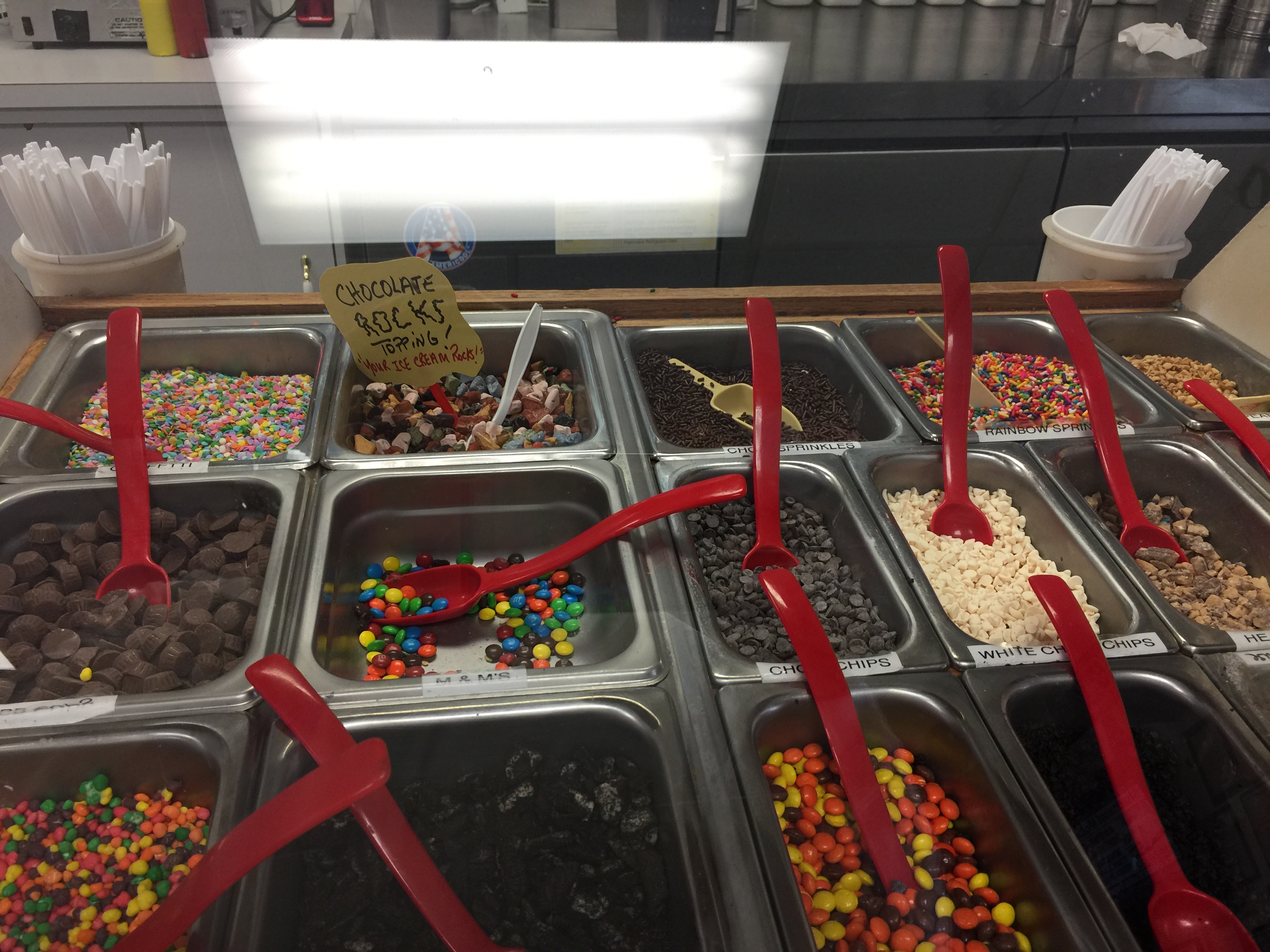 Ice Cream Toppings Galore! 